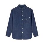 Верхняя одежда Kenzo Padded Overshirt «Джинсовая стирка синий» 1