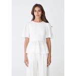 Топ с баской Jade Linen Peplum 4
