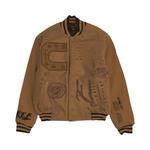 Варсити-куртки Cactus Jack by Travis Scott x Fragment Manifest Varsity Jacket «Коричневый» 1