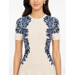 Sofie jacquard-knit midi dress 4