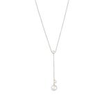Колье Trois Moon из желтого золота с жемчугом 1