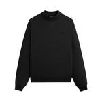 Свитшоты Kith Garment Dyed Fleece Mockneck Sweatshirt 'Black' 1