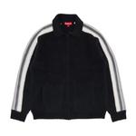 Свитеры Supreme Sleeve Stripe Zip Up Sweater 'Black' 1
