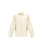 Simon corduroy logo-embroidered shirt 1