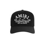 Бейсболки Amiri Arts District Trucker Hat 'Black' 1