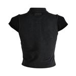 Поло Vetements Front Sleeve Fitted Polo Shirt 'Black' 3