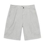 Шорты Stussy Wrinkled Stripe Volume Pleated Short 'Grey' 1