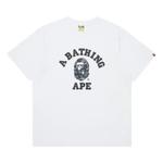 Футболки BAPE Space Camo College Tee «White» 1