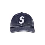 Бейсболки Supreme Pigment S Logo 6-Panel 'Navy' 1