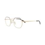 Очки Alexander McQueen Round-Frame Metal Optical Frames 'Gold/Transparent' 2