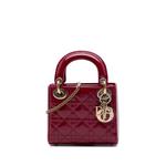Сумка-сэтчел Mini Patent Cannage Lady Dior (2017 год) 1