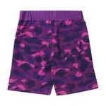 BAPE Color Camo Shark Sweat Shorts 'Фиолетовый' 2
