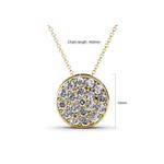 Подвеска-ожерелье с паве и кристаллами SWAROVSKI® 4