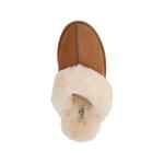 Scuffette II shearling-trim suede slippers 5