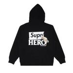 Худи Supreme x ANTIHERO с капюшоном «Черный» 2