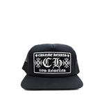 logo-embroidered trucker cap 1