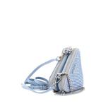 Мини-сумка через плечо Triangle Double Pouch с кристаллами 1