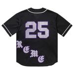 Топы Supreme Old English Baseball Jersey 'Black' 2