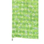 floral-print gingham scarf 2
