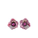 Кольцо Bloom из розового золота с бриллиантами и сапфиром 1