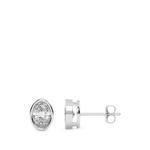 diamond bezel earrings 2