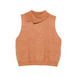 Peter fold over-collar vest 1