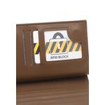 Женский RFID короткий кошелек / бумажник - Коричневый 6