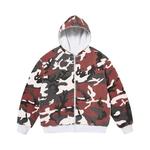 Худи Supreme Reversible Work Zip Up Hooded Sweatshirt 'Ash Grey' 2