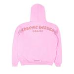 Худи Chrome Hearts T Bar Logo Hoodie 'Pink/Red' 2