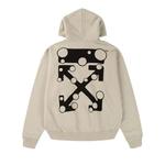 Худи Off-White Bubble Arrow Skate Hoodie 'Abbey Stone' 2