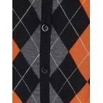 Amie argyle-pattern sleeveless cardigan 3