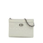 Сумка через плечо Macrocannage Diamond Calfskin Caro Every Dior Pouch (2022 год) 1
