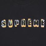 Футболки Supreme Stencil Tee 'Black' 2