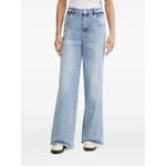 faded-wash wide-leg jeans 1