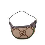 Сумка-хобо Ophidia Half Moon Bag Jumbo GG Canvas размера мини 1