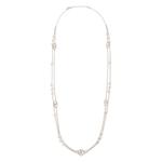 Колье с логотипом VLogo Signature и кристаллами Swarovski 1