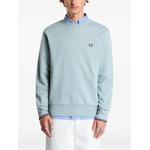 crew-neck embroidered-logo sweatshirt 1