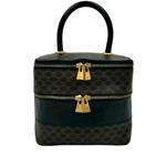 1996 Macadam Coated Canvas Double Zip vanity bag 1