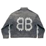 Верхняя одежда Balenciaga Large Fit Jacket «Синий» 2