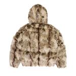 Куртки Corteiz Pelt Hooded Fur Jacket 'Fawn' 2