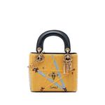 Сумка-сэтчел Mini Embroidered Canvas Swords Lady Dior (2017 год) 1