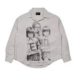 Рубашки на пуговицах Enfants Riches Déprimés Everyday Shirt Twins With Mother 'Белый/Черный' 1