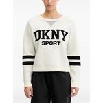 stripes logo knitted top 1