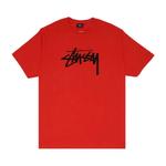 Футболки Stussy Stock Tee 'Red' 1