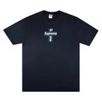 Футболки Supreme Cross Box Logo Tee 'Navy' 1