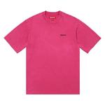 Рубашки и топы Supreme Washed Short-Sleeve Top 'Magenta' 1
