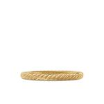Браслет-бэнгл Sculpted Cable из желтого золота (6.2 мм) 1