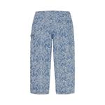 Джинсы Supreme Script Jacquard Double Knee Denim Painter Pant 'Washed Blue' 2
