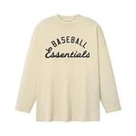 Футболки с длинным рукавом Fear of God Essentials MLB Boxy Long Sleeve Tee 'Oat' 1