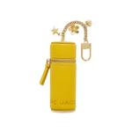 Брелоки и шнурки Marc Jacobs The Leather Lipstick Case Bag Charm 'Радостный желтый' 1